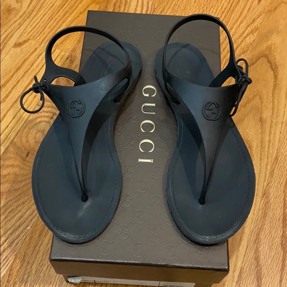 Gucci Rubber Sandals